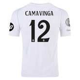 Camisa Real Madrid I - 2024/25 - Camavinga N°12