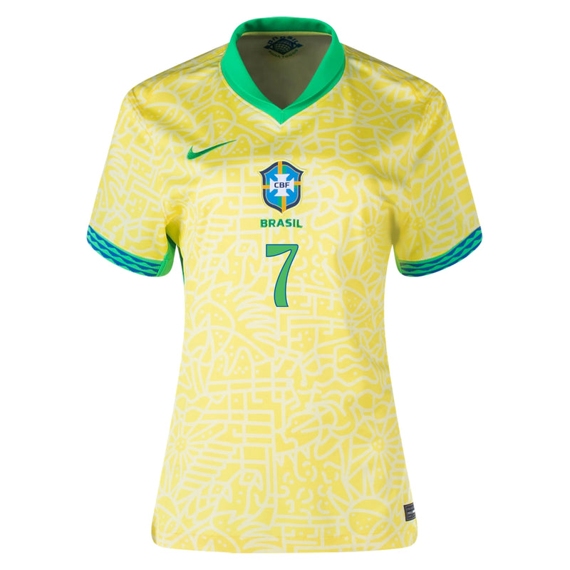 Camisa Nike Brasil I Feminina - 2024/25 - Vini Jr. (7)