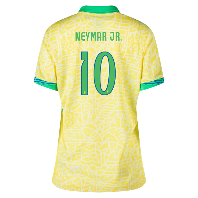 Camisa Nike Brasil I Feminina - 2024/25 - Neymar Jr. (10)