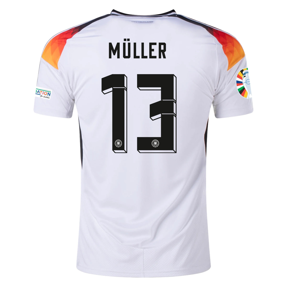 Camisa Alemanha I - 2024/25 Müller N° 13