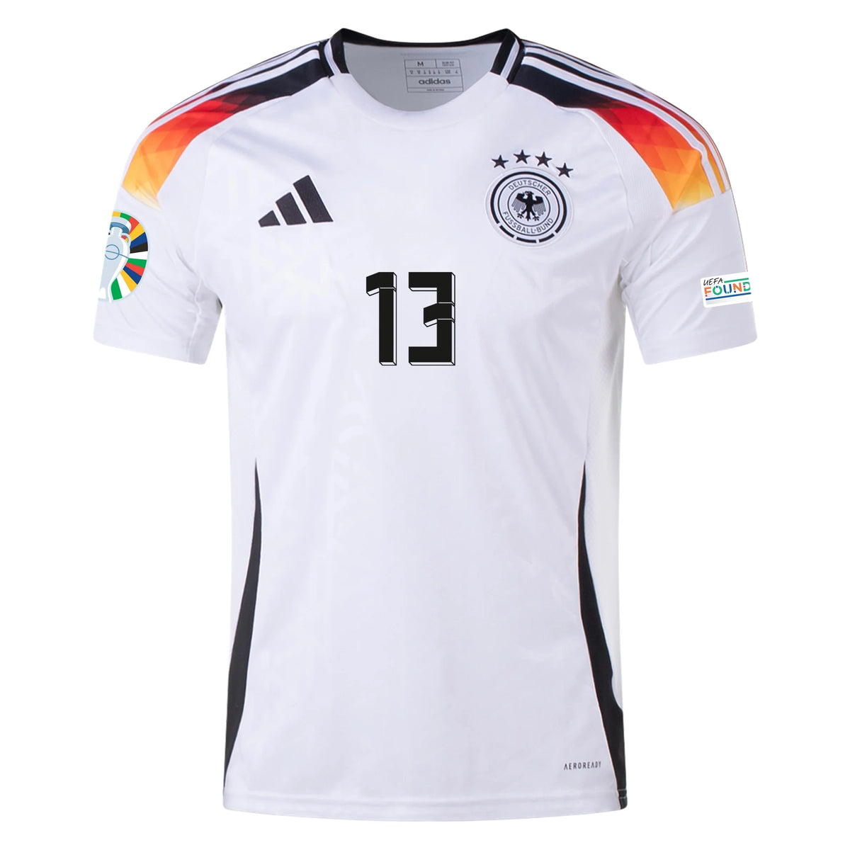 Camisa Alemanha I - 2024/25 Müller N° 13