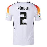 Camisa Alemanha I - 2024/25 Rüdiger N° 2