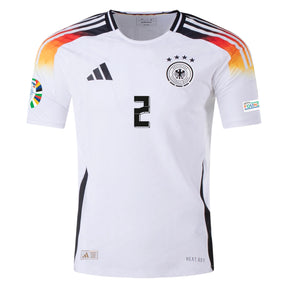 Camisa Alemanha I - 2024/25 Rüdiger N° 2