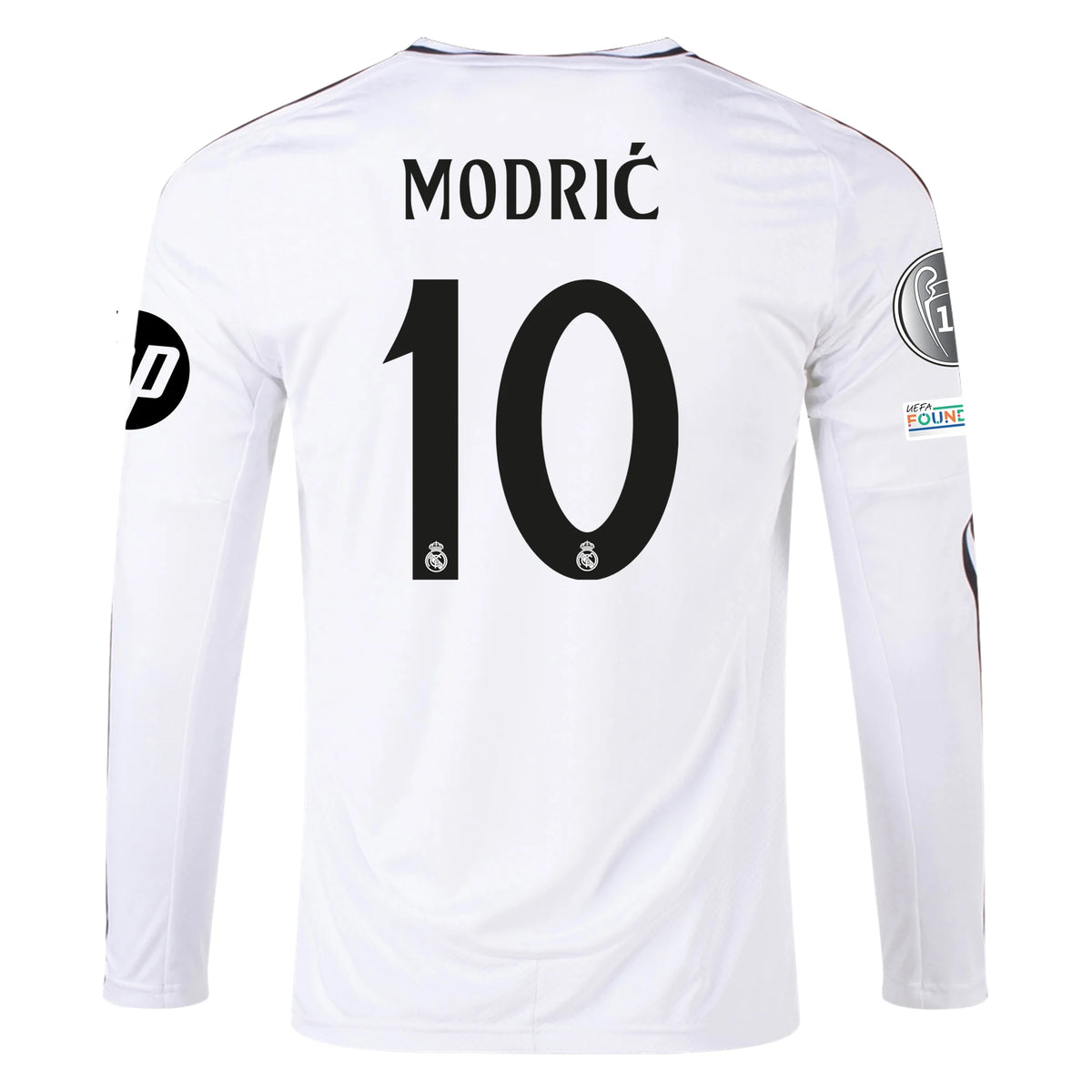 Camisa Manga Longa Real Madrid I - 2024/25 Modrić N°10