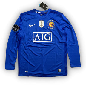 Camisa Manga Longa Manchester United II - 2008/09 Retrô