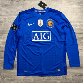 Camisa Manga Longa Manchester United II - 2008/09 Retrô