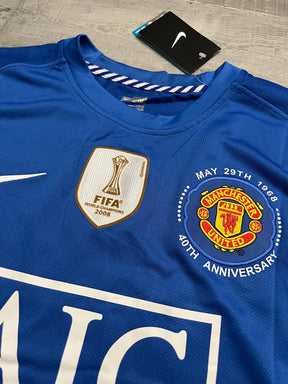 Camisa Manga Longa Manchester United II - 2008/09 Retrô