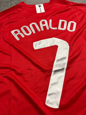 Camisa Manga Longa Manchester United I - 2007/08 Retrô