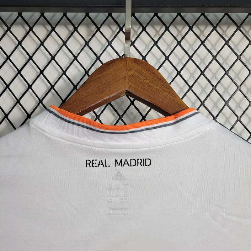 Camisa Adidas Real Madrid I - 2014/15 Retrô Manga Longa