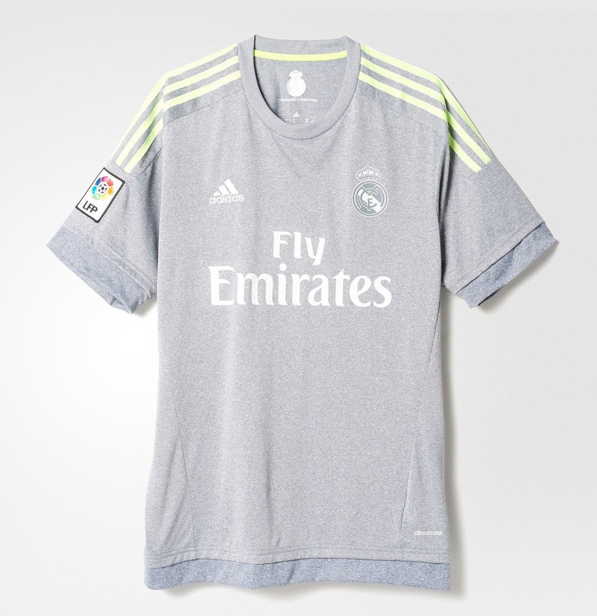 Camisa Real Madrid II - 2015/16 Retrô Cinza
