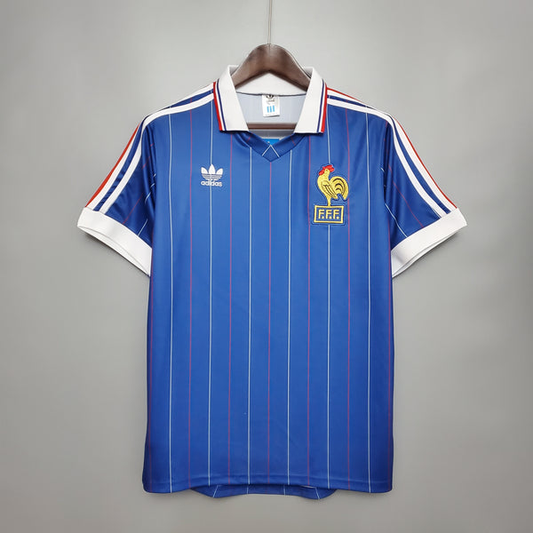 Camisa Adidas França I - 1982 Retrô