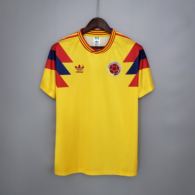 Camisa Adidas Colômbia I - 1990 Retrô