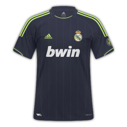 Camisa Adidas Real Madrid II - 2012/13 Retrô