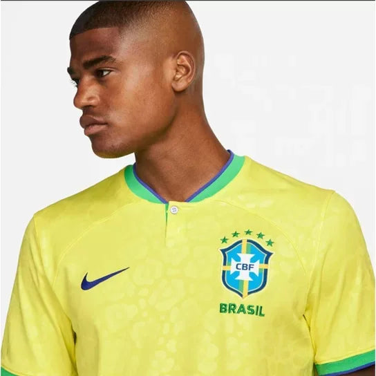 Camisa Brasil I - 2022 Amarela