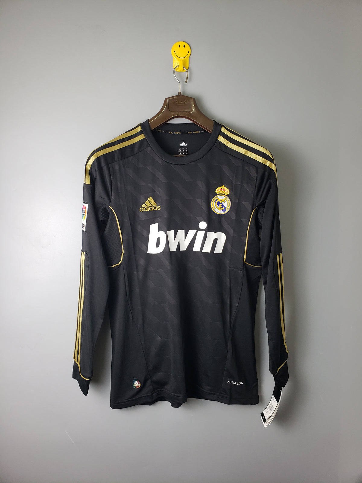 Camisa Real Madrid II Manga Longa - 2012 Retrô