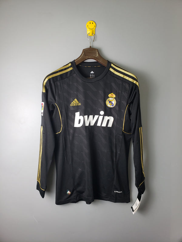 Camisa Adidas Real Madrid II Manga Longa - 2012 Retrô