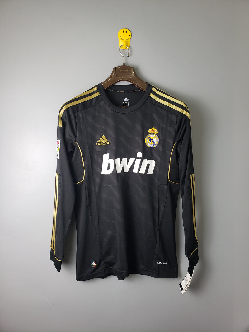 Camisa Adidas Real Madrid II Manga Longa - 2012 Retrô