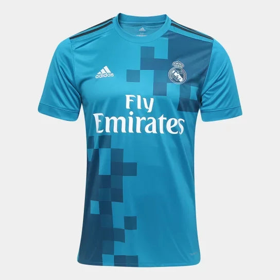 Camisa Real Madrid III - 2017 Azul