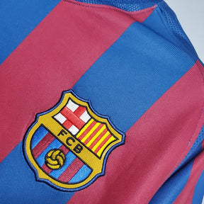 Camisa Barcelona I - 2005/06 Retrô