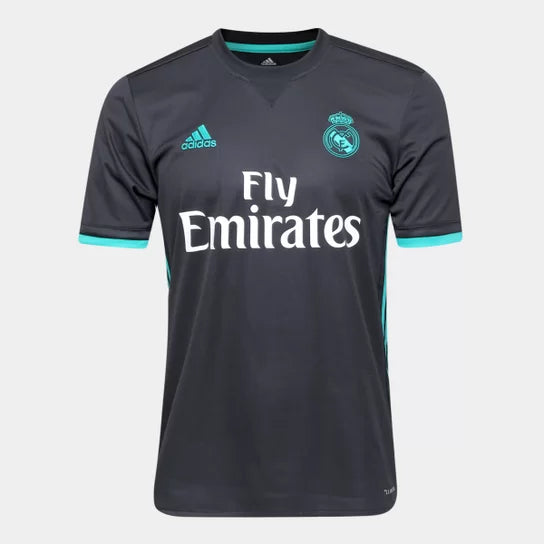 Camisa Real Madrid II - 2017 Retrô Preta
