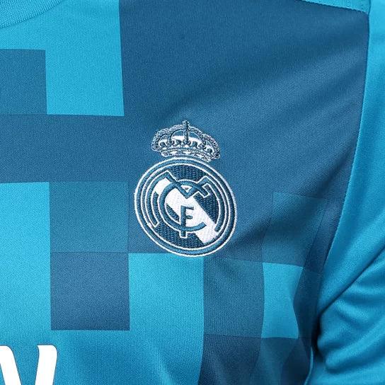 Camisa Real Madrid III - 2017 Azul