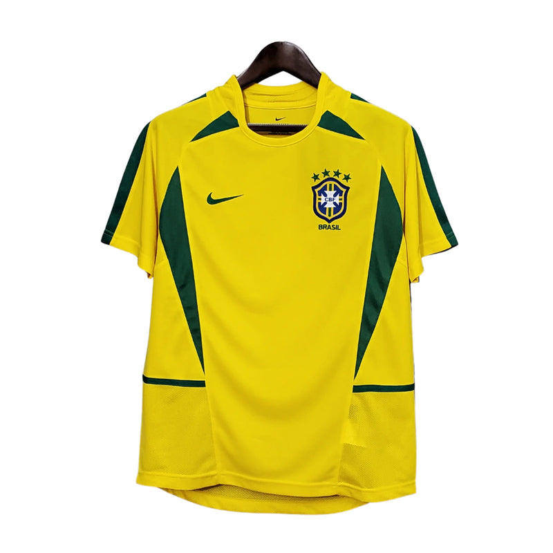 Camisa Nike Brasil I - 2002