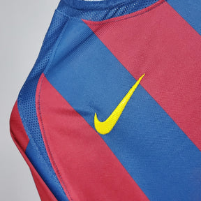Camisa Barcelona I - 2005/06 Retrô